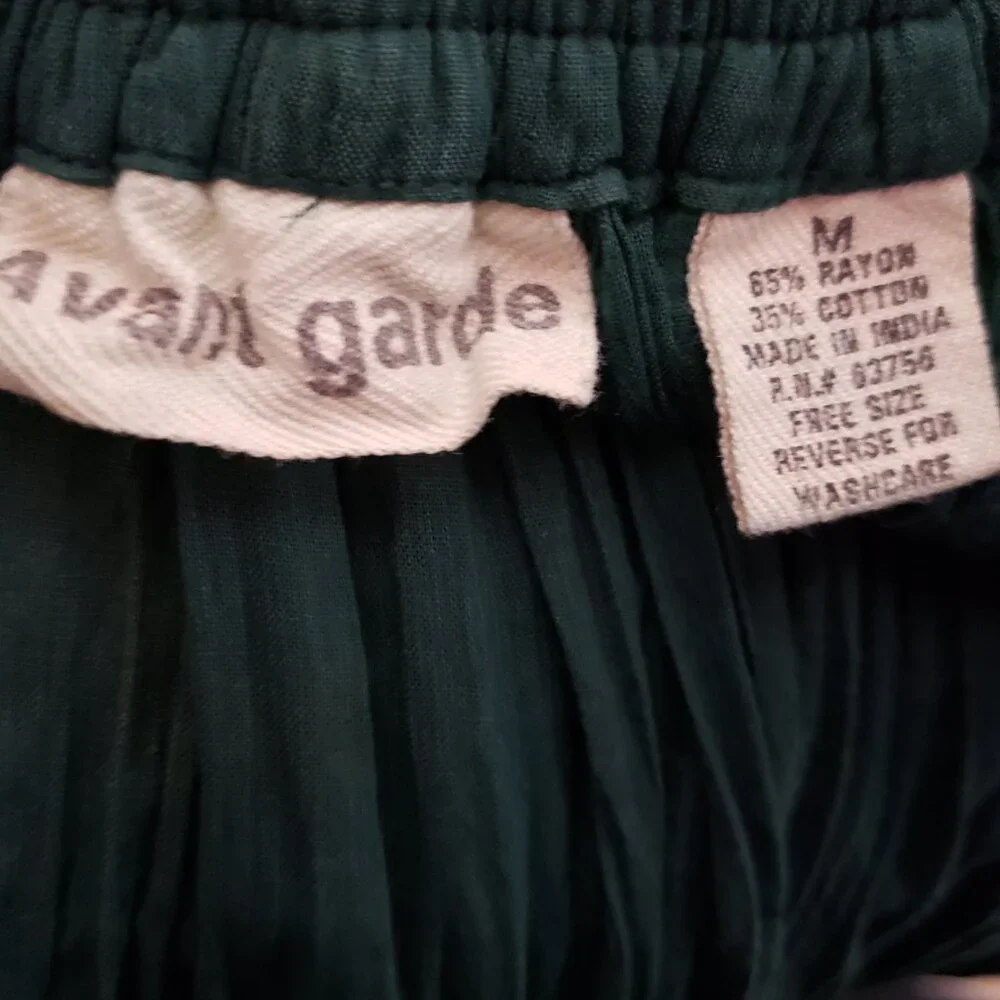 Vintage 90s Y2K Skirt M Maxi Broomstick Boho‎ Whimsigoth Prairie Indie Festival